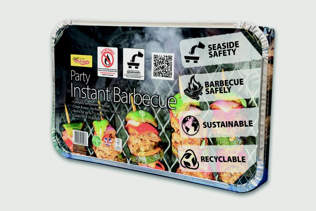 Bar-Be-Quick Disposable Party BBQ IBBQ6002
