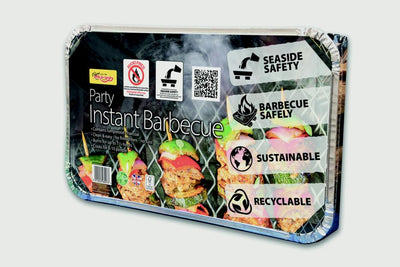 Bar-Be-Quick Disposable Party BBQ IBBQ6002