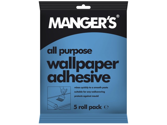 Mangers All Purpose Wallpaper Adhesive 5 Roll