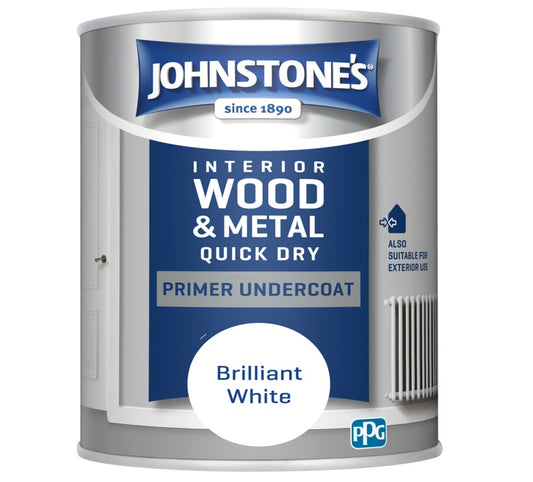 Quick Dry Primer Undercoat - Brilliant White – 750ml