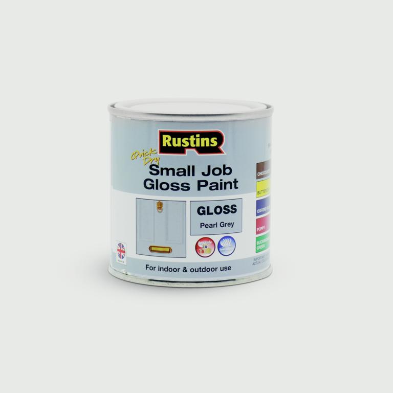 Rustins Quick Dry Small Job Gloss Pearl Grey 250ml