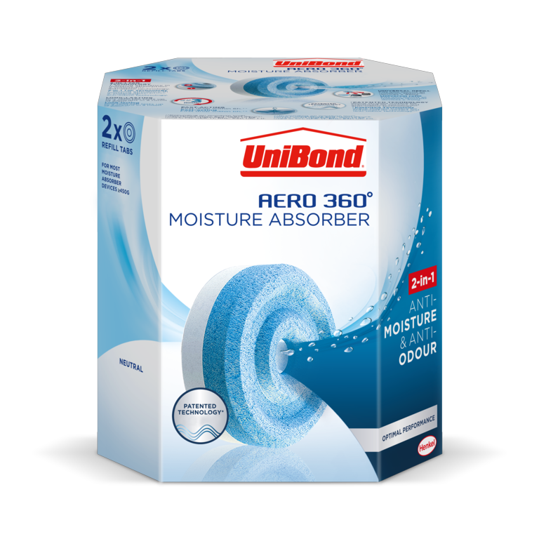 Unibond Aero 360 Humidity Absorber Tabs x2