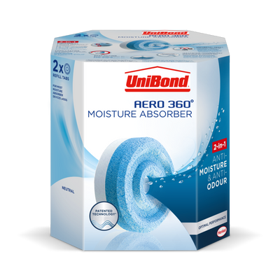 Unibond Aero 360 Humidity Absorber Tabs x2