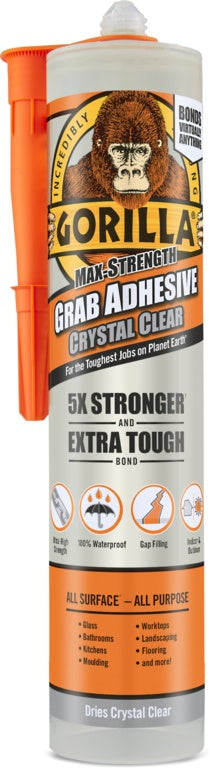 Gorilla Grab Adhesive Crystal Clear 270ml