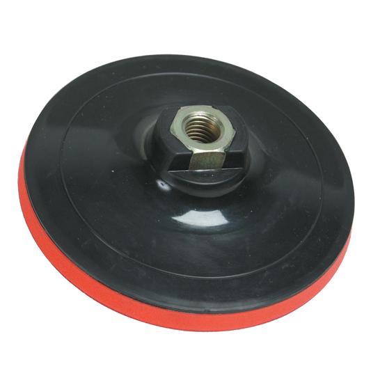 Silverline Hook & Loop Backing Pad 125 x 10mm