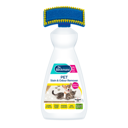 Dr Beckmann Pet Stain & Odour Remover Brush 650ml