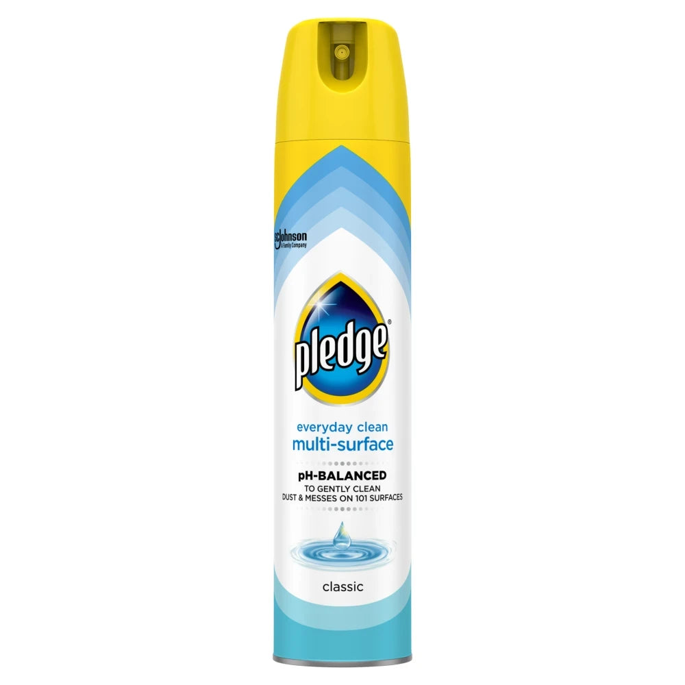 Pledge Aerosol Multi Surface Polish Classic 250ml