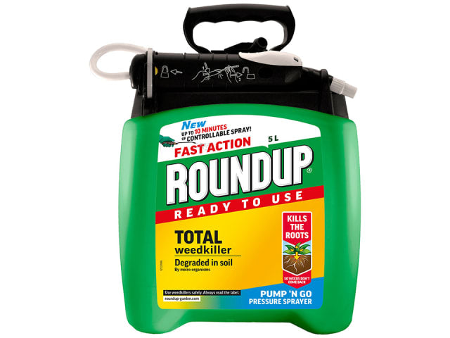 Roundup Total Pump & Go 5L RTU 120023N