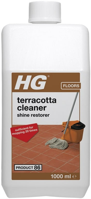 HG 86 Terracotta Cleaner Shine Restorer 1L