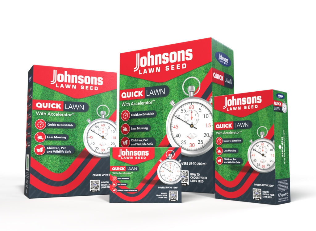 Johnsons Quick Lawn with Accelerator 210g