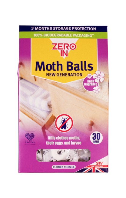Zero In Moth Balls Pack of 30 ZER426