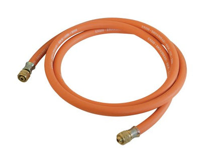 Silverline Gas Hose With Connectors 2m