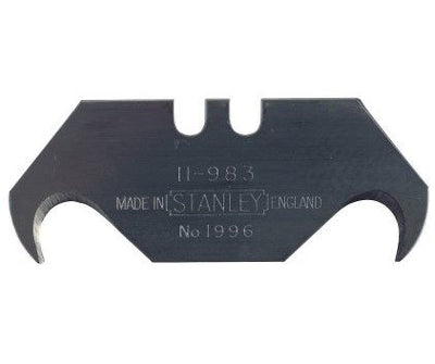 Stanley 1996B Hooked Trimming Knife Blades Pack 5