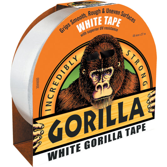 GORILLA GLUE EUROPE LTD Duct Tape, 8.2m X 48mm, White