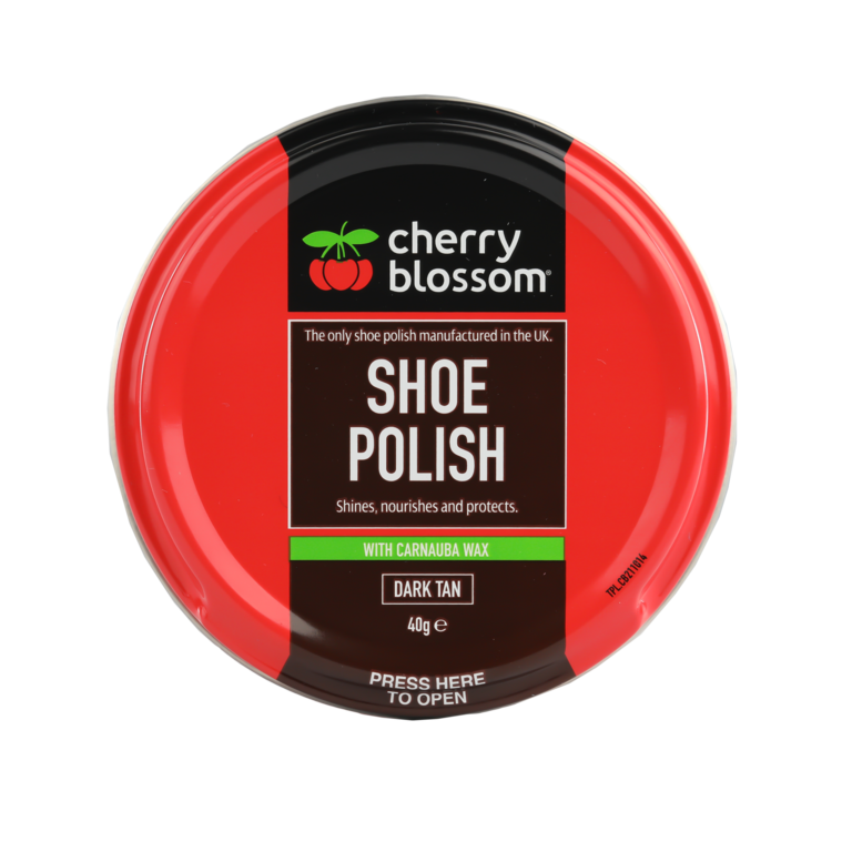 Cherry Blossom Shoe Polish Dark Tan 40g CB211017