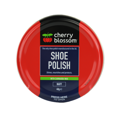 Cherry Blossom Shoe Polish Navy 40g CB211019
