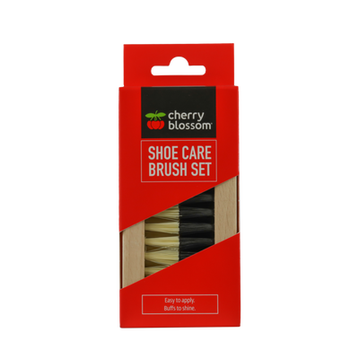 Cherry Blossom Shoe Care Brush Set CB211023