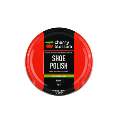 Cherry Blossom Shoe Polish Black 40g CB211013
