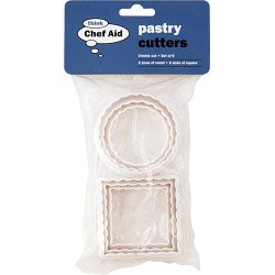 Chef Aid Pastry Cutters Pack 6 10E00782