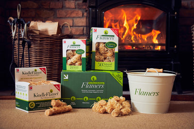 Flamers Natural Firelighters Pack 200 FLA04