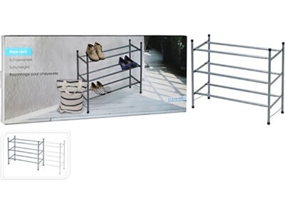Storage Solutions Extendable Shoe Rack 3 Layer CY5655730