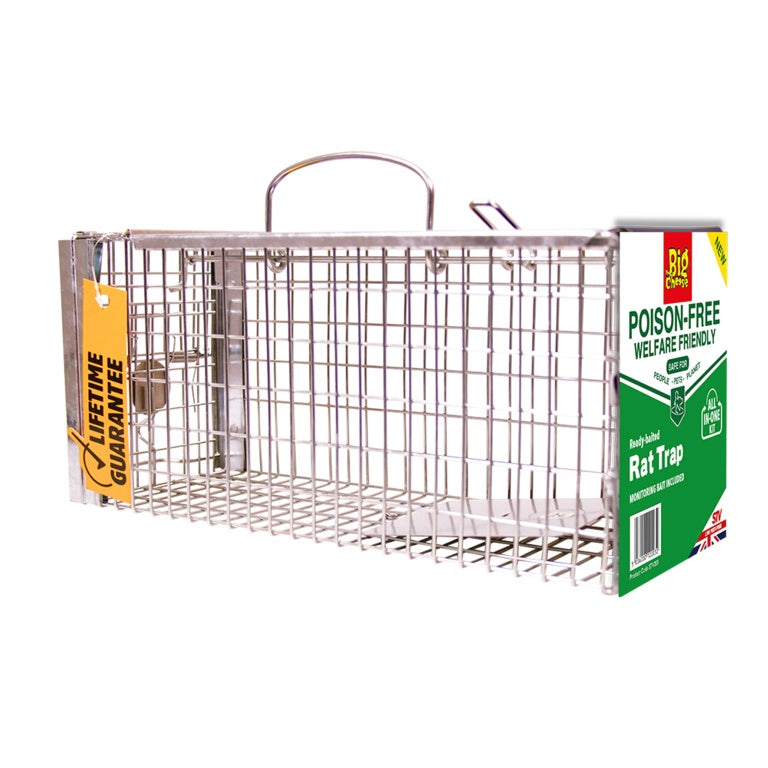 STV Free To Go Ready Baited Rat Cage Trap STV203