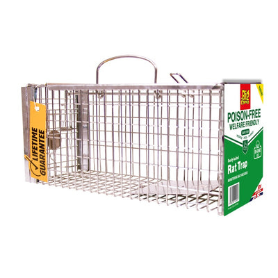 STV Free To Go Ready Baited Rat Cage Trap STV203