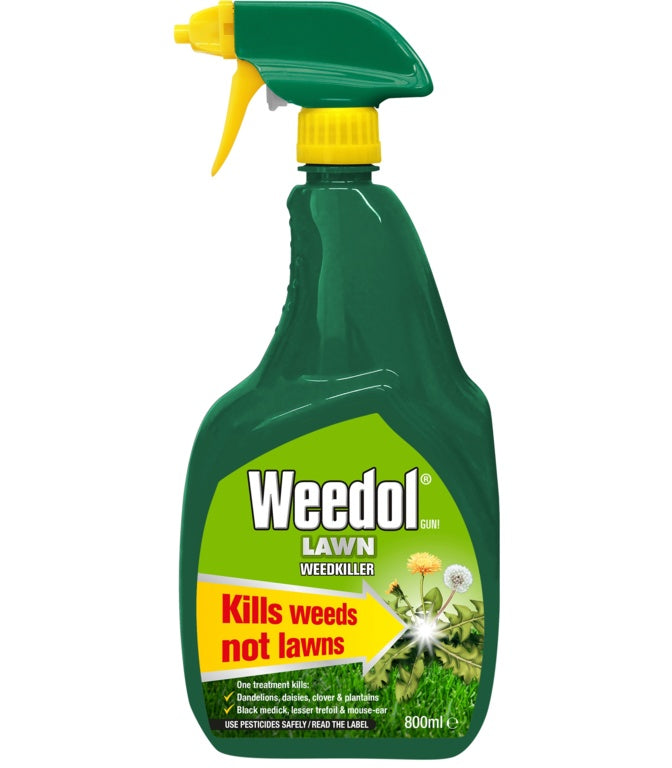 Weedol Lawn Weedkiller 800ml Gun