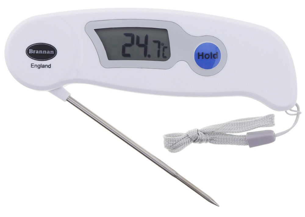 Brannan Folding Probe Thermometer Stainless Steel 31/175/0