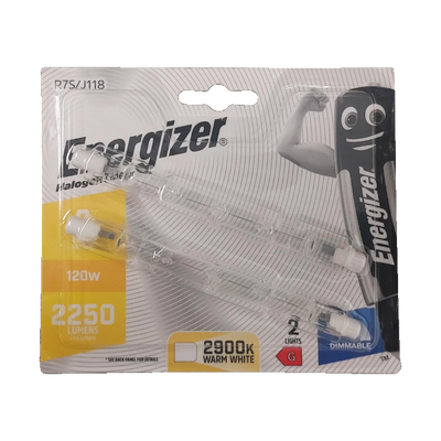 Eveready J118 Energy Saving Halogen Linear 120W Pack 2