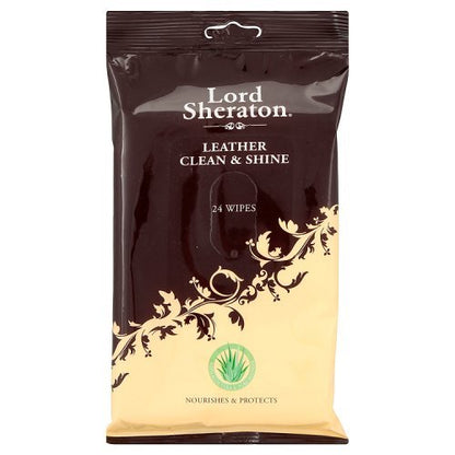 Lord Sheraton Leather Eco Wipes x 24