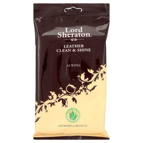 Lord Sheraton Leather Wipes 24pk  - Wilko