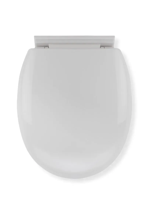 Croydex Anti Bacterial Soft Close Toilet Seat White WL400022H