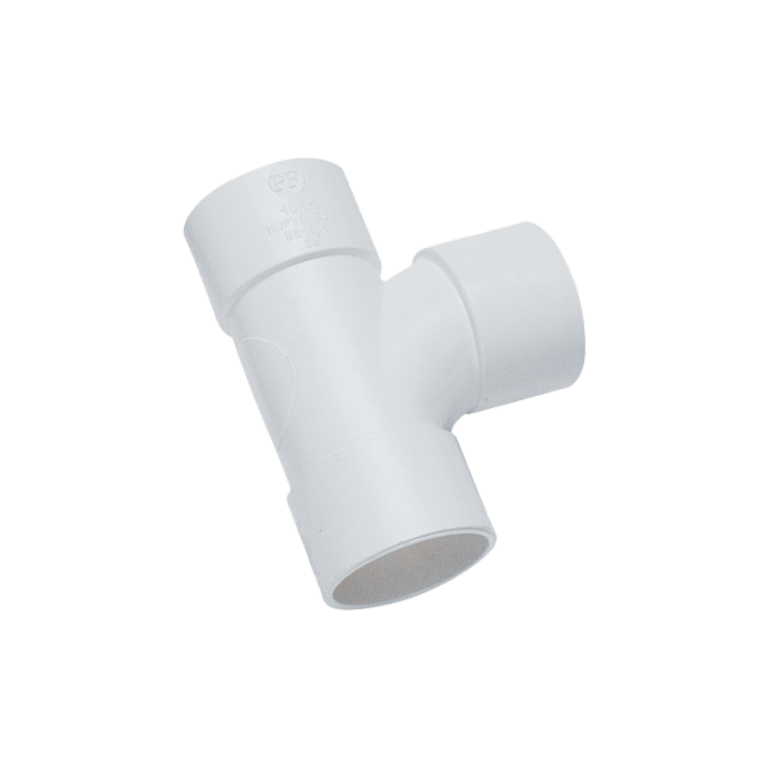 Davant Solvent Weld Swept Tee 92.5° White 32mm