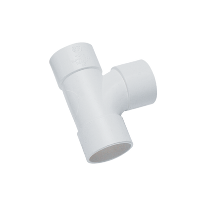 Davant Solvent Weld Swept Tee 92.5° White 32mm