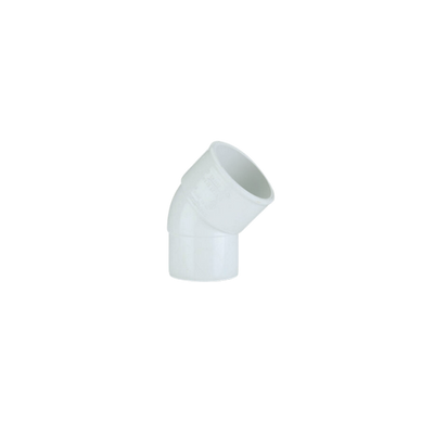 Davant Solvent Weld Spigot 45° Bend White 32mm