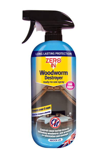 Zero In Woodworm Destroyer Ready To Use 1L ZER993