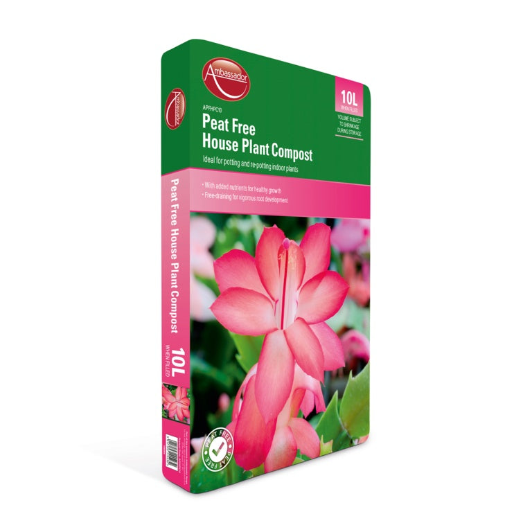 Ambassador Peat Free House Plant Compost 10L