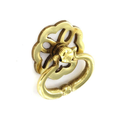 Securit Fancy Ring Pull Handle Brass 38mm x 2 S2634