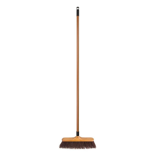 Wood Effect Indoor Broom Stiff + Handle 10F00197