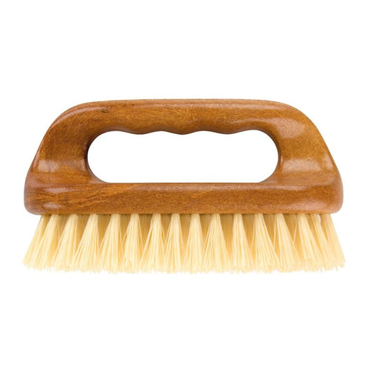 Plastic Scrubbing Brush Wood Effect 10F30081