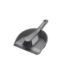 Stiff Dustpan Set Metallic 510405