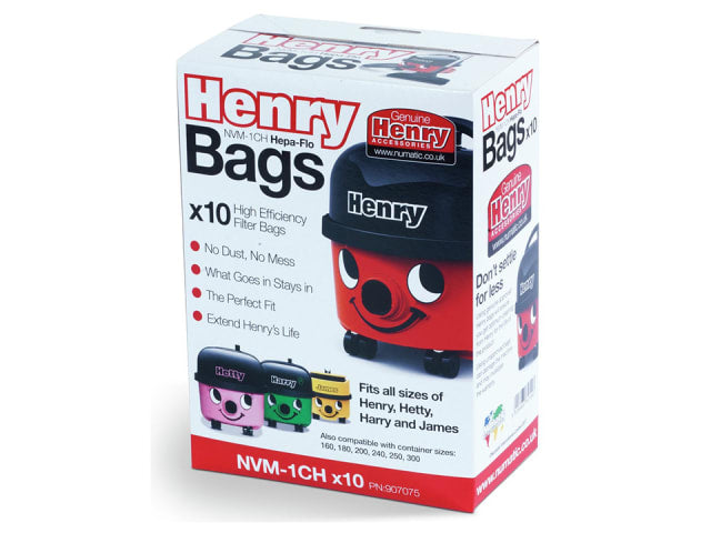 NVM-ICH Hepa-flo Vacuum Bags x 10 907075