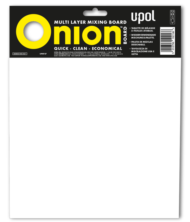Isopon Onion Multi Layer Mixing Board 100 Sheets