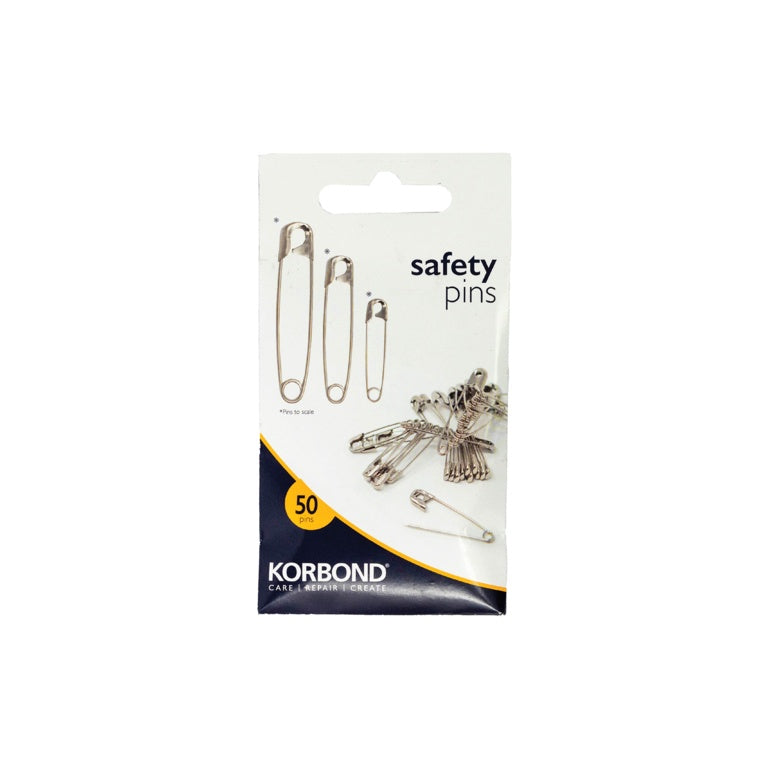 Korbond Safety Pins 50 Piece 110191