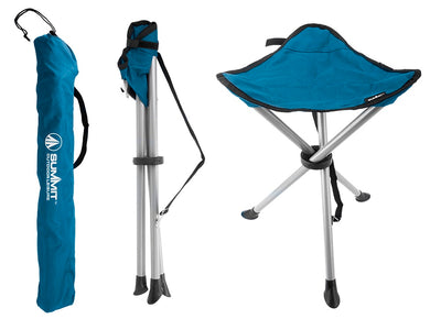 Summit Tripod Stool Indigo Blue