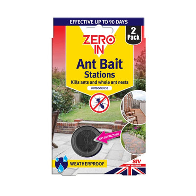 Zero In All Weather Ant Bait Station x 2 ZER954