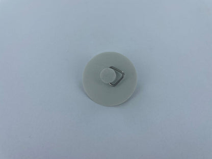 Securplumb Park Bath Plug White Rubber