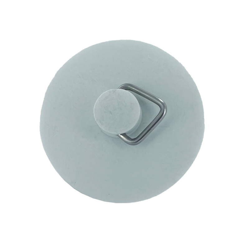 Securplumb Park Bath Plug White Rubber