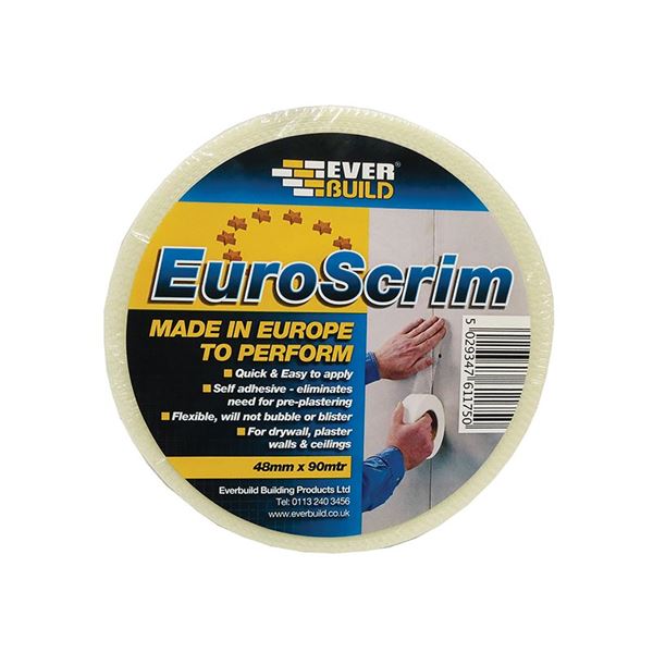 Everbuild Euro Scrim Joint Tape 48mm x 90m